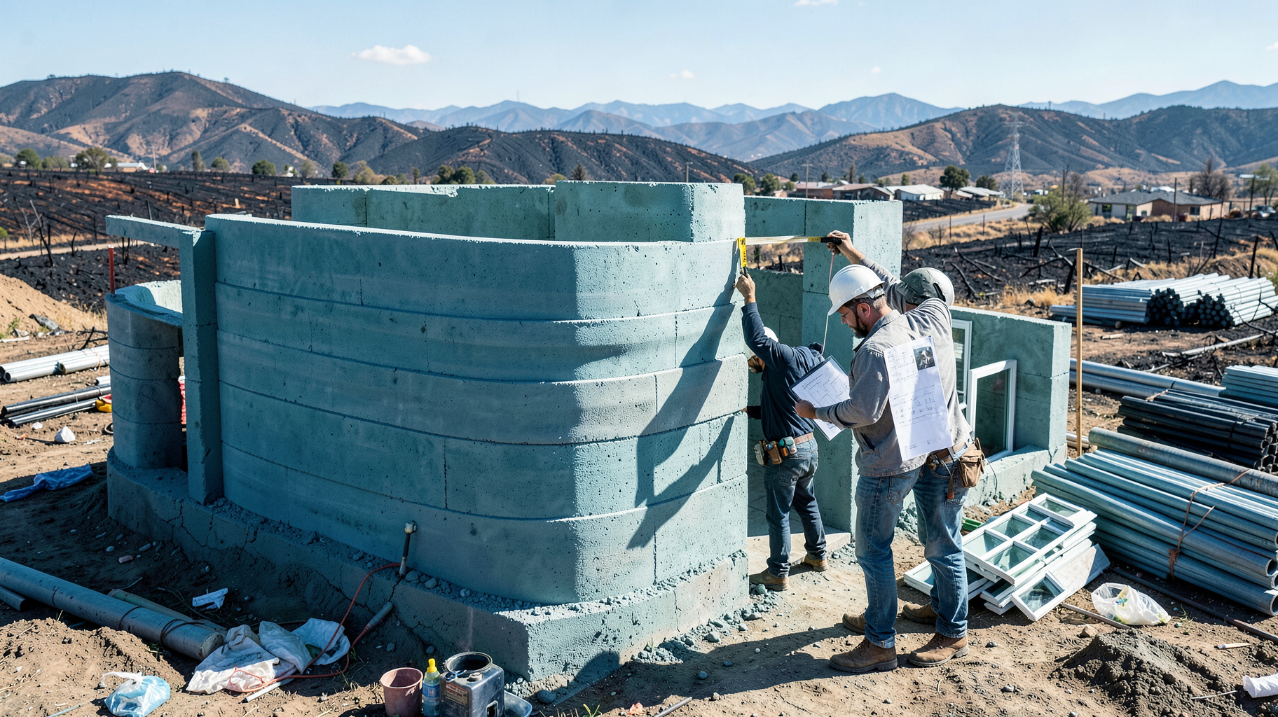 ロサンゼルス初の承認済み3Dプリント住宅が示す復興建設の現実と可能性
